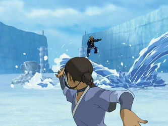 Katara water bending